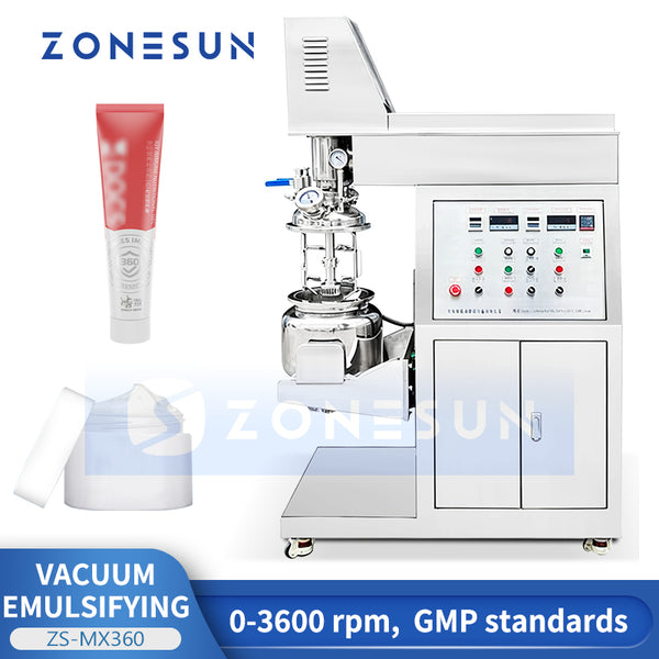 vacuum emulsifying mixer