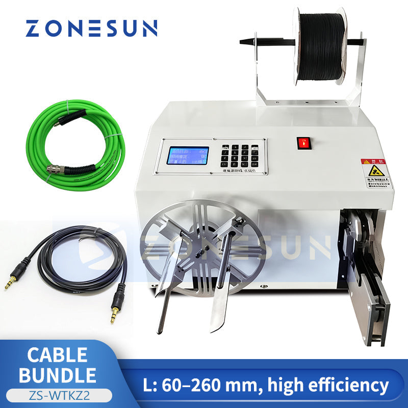 ZONESUN ZS-WTKZ2 Automatic Cable Winding and Binding Machine 