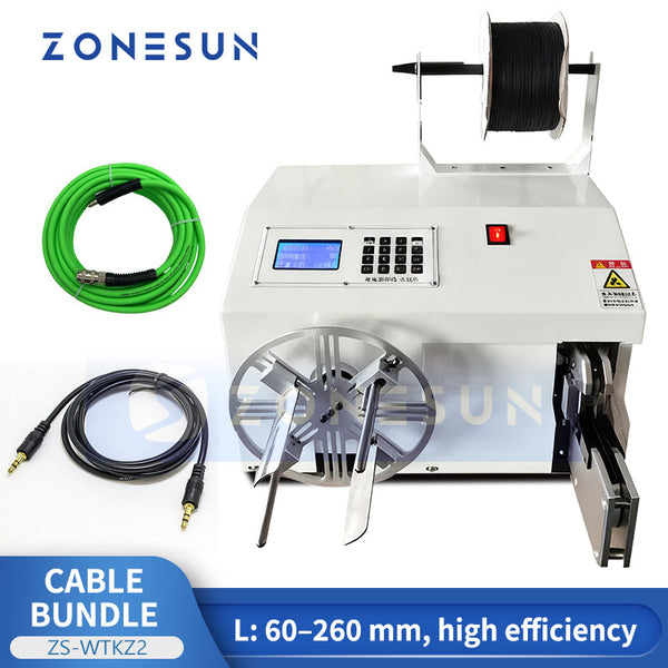 ZONESUN ZS-WTKZ2 Automatic Cable Winding and Binding Machine 