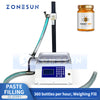 ZONESUN ZS-DTFP1 Semi-Automatic Paste Filling Machine Cream Honey Quantitative Filler
