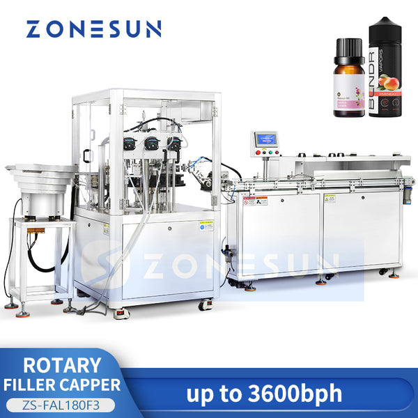 rotary filler capper