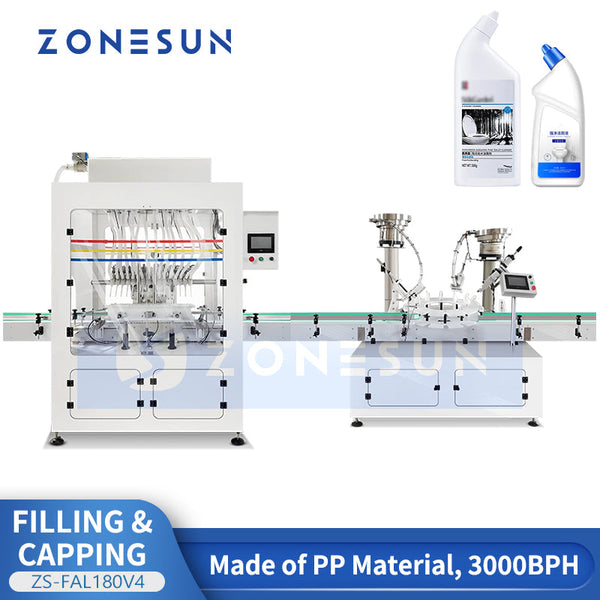 Automatic Corrosive Liquid Filling and Capping Machine