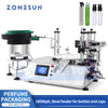 ZONESUN ZS-AFC7C Rotary Perfume Bottle Feeding Liquid Filling Capping Machine