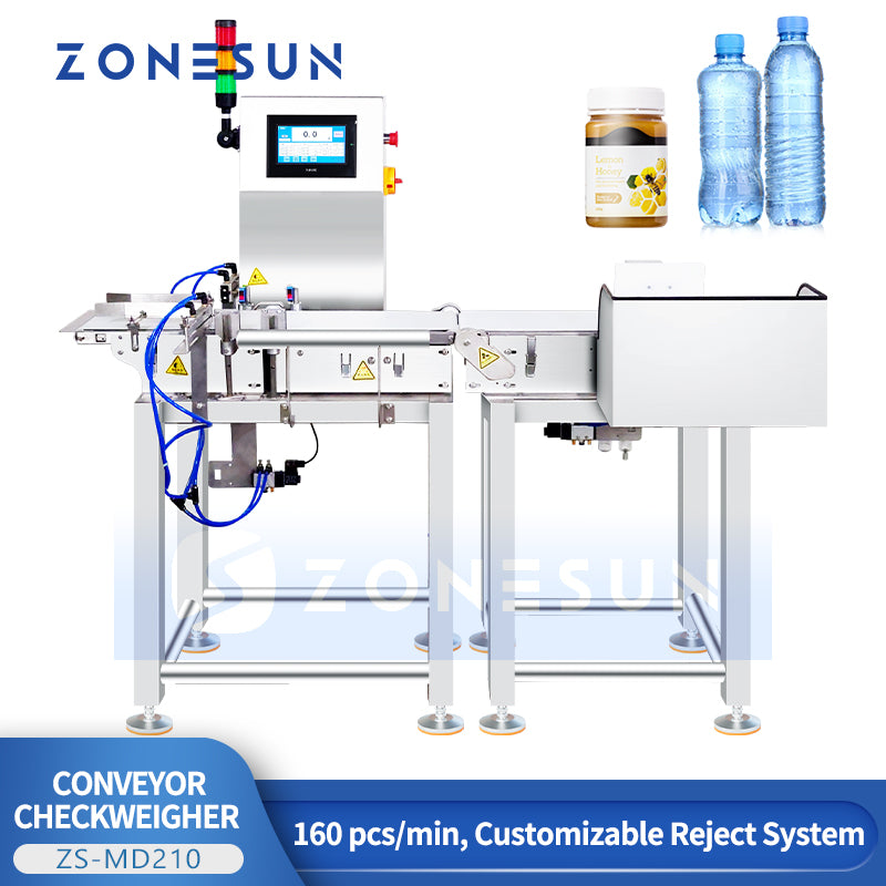 ZONESUN ZS-MD210 High-Speed Industrial Checkweigher Machine