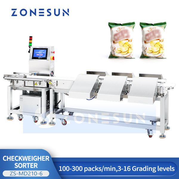 Online check weighing system