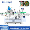 ZONESUN ZS-TB770 Automatic Tapered Bottles Labeling Machine