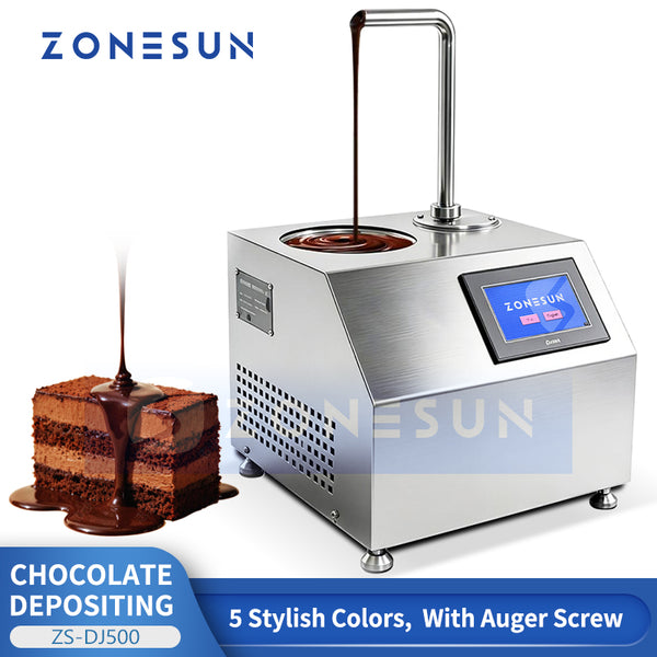 ZONESUN ZS-DJ500 Commercial Chocolate Sauce Tempering & Dispensing Machine
