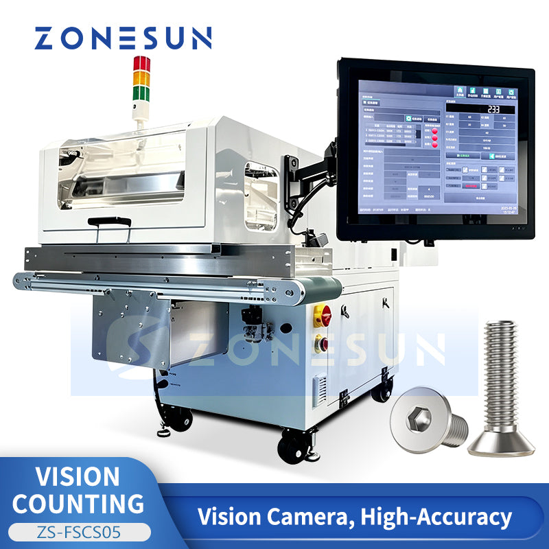 ZONESUN ZS-FSCS05 Automatic Vision Counting Machine for Small Parts