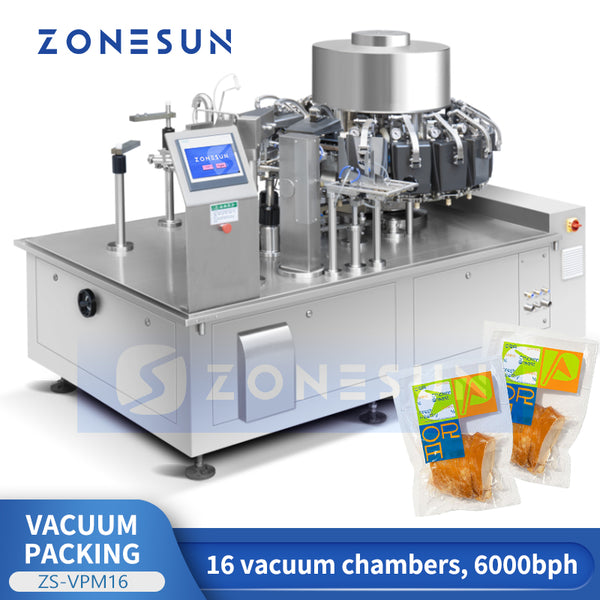 ZONESUN ZS-VPM16 Automatic Vacuum Bag Packaging Sealing Machine