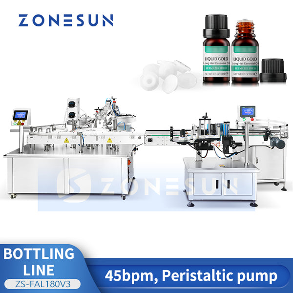 ZONESUN ZS-FAL180V3 Car Ceramic Coating Bottling Line
