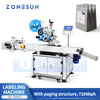 ZONESUN ZS-TB832 Automatic Paging Labeling Machine for Bags, Cards and Flat Cartons