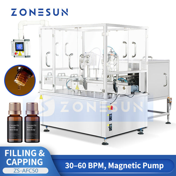 Dropper Bottle Liquid Filling and Capping Machine