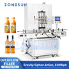 ZONESUN ZS-VTGZ100 High Volume Filling Machine Gravity Bottle Filler