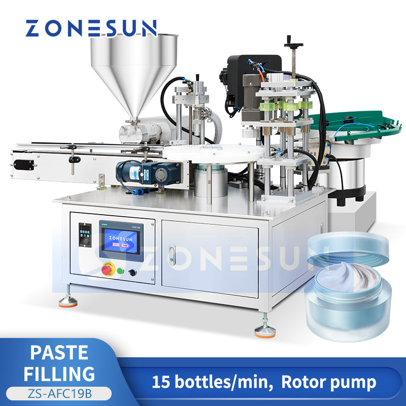 Automatic rotor pump filling machine