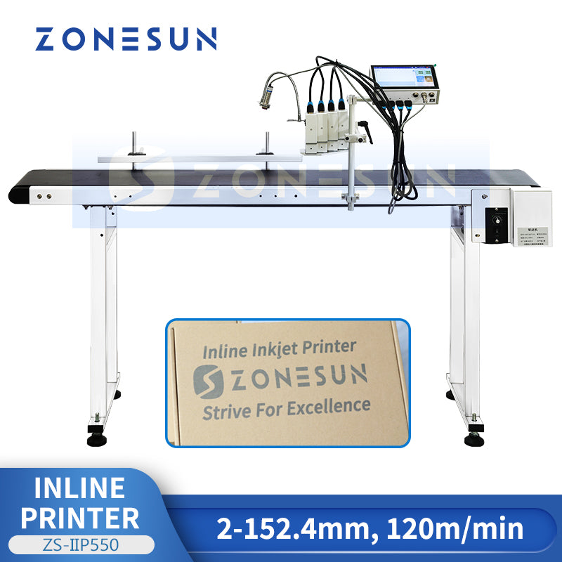 ZONESUN ZS-IIP550 High-Speed Inkjet Printer for Packaging & Industrial
