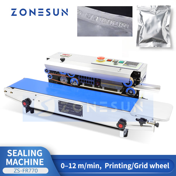 Continuous Film Sealing & Printing Machine