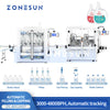 ZONESUN ZS-AFC24VT Automatic Tracking Filling and Capping Machine For Household & Cosmetic Product