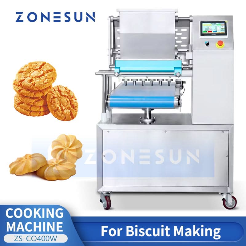 Zonesun ZS-CO400W  Automatic Wire Cut Cookie Depositor Machine Biscuit Making Machine