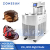 ZONESUN ZS-CG25 Automatic Chocolate Tempering Machine 25L for Chocolate Molding Enrobing and Small Production