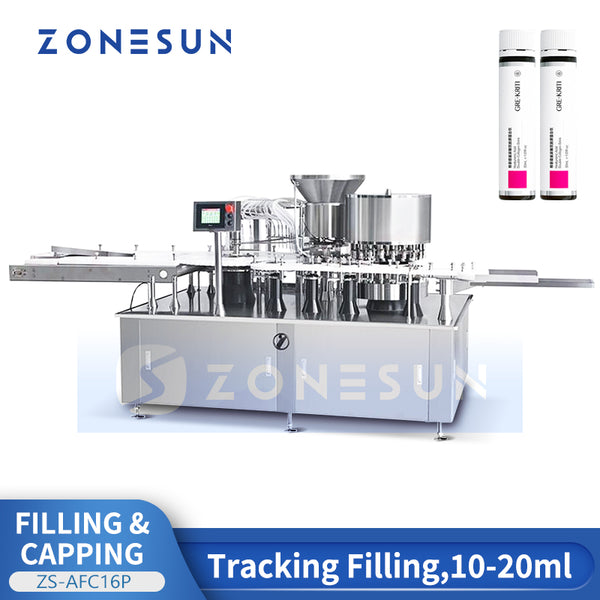 Vial Liquid Filling Capping Machine