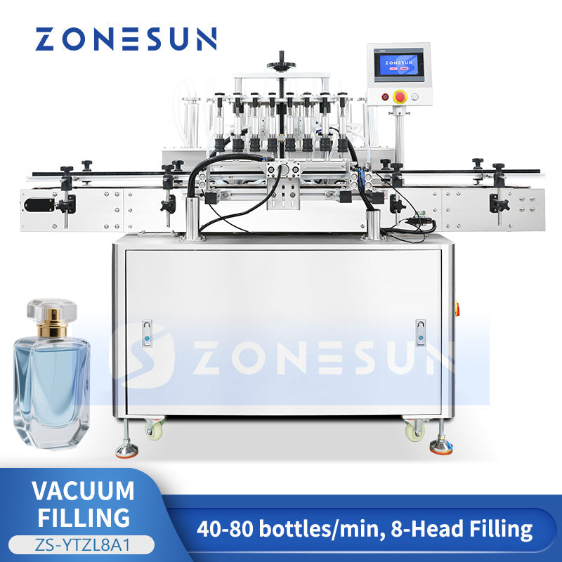 ZONESUN ZS-YTZL8A1 Automatic 8-Head Vacuum Filling Machine for Perfume & Eyewash