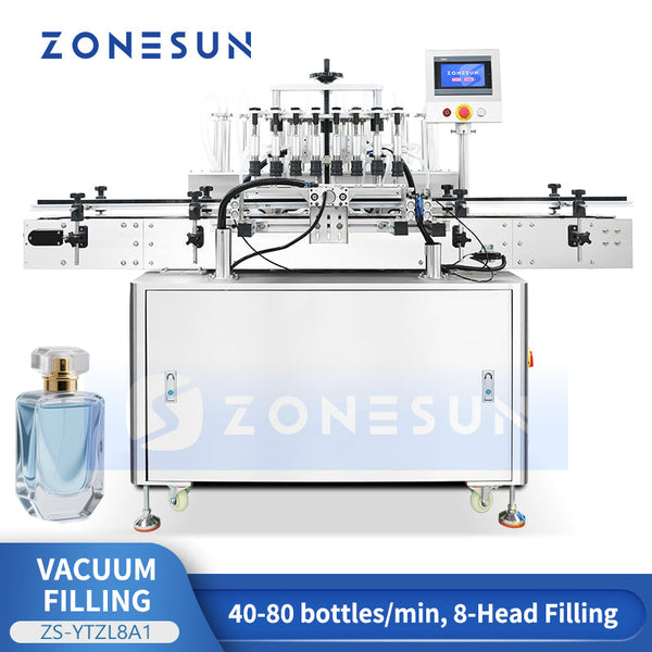 ZONESUN ZS-YTZL8A1 Automatic 8-Head Vacuum Filling Machine for Perfume & Eyewash