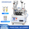 ZONESUN ZS-AFS05 Automatic Ultrasonic Ceramic Pump Paste Tube Filling Sealing Machine
