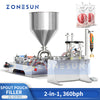 ZONESUN ZS-GTSP2 Dual-Head Spout Pouch Filling & Capping Machine