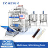ZONESUN ZS-520BY Multi-Lane VFFS Stick Pack Machine for Liquid Sachet Packaging