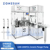 ZONESUN ZS-AFY2 Automatic Double Head Prefilled Syringe Filling and Stoppering Machine for Pharmaceutical and Cosmetic Sterile Liquid Filling