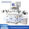 ZONESUN ZS-AFK350 Automatic Square Oval & Round Metal Can Seaming Machine