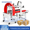 ZONESUN ZS-TFX5050 Automatic Carton Tape Sealing and 360° Orbital Wrapping Machine