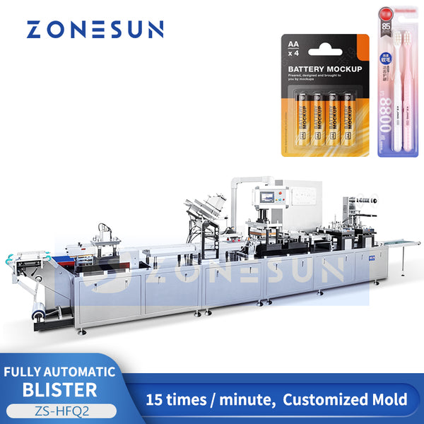 ZONESUN ZS-HFQ2 Automatic Thermoforming Blister Packaging Machine