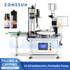ZONESUN ZS-AFC47 Nail Polish Filling & Capping Monoblock Machine