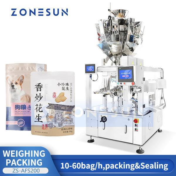 granule filling weighing machine