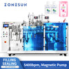 ZONESUN ZS-AFS03L Liquid Pouch Filler & Sealer for Milk, Juice & Energy Drink Packaging