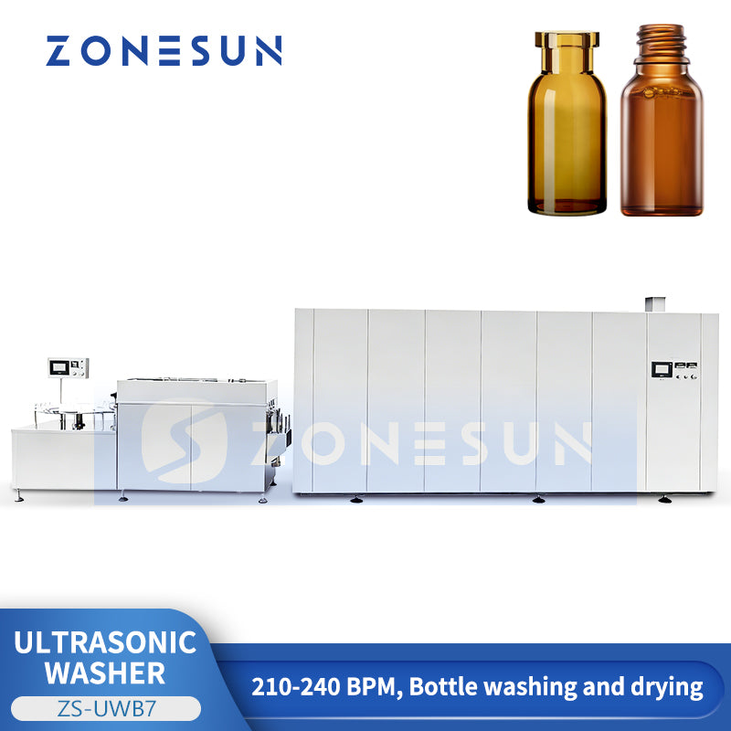 Vial washing and drying line