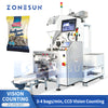 ZONESUN ZS-FSCS07 High-Speed Automatic CCD Vision Counting and Packaging Machine