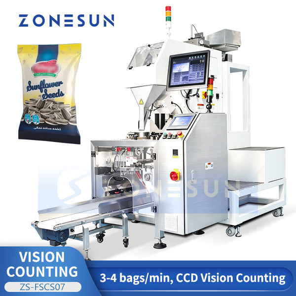 ZONESUN ZS-FSCS07 High-Speed Automatic CCD Vision Counting and Packaging Machine