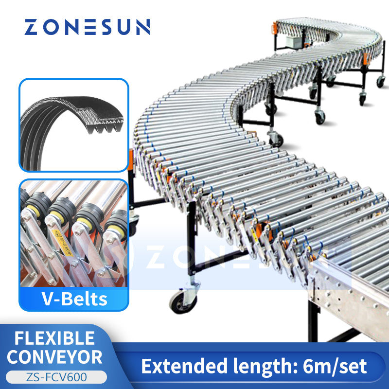 expandable roller conveyor