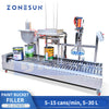 ZONESUN Paint Bucket Filling and Capping Machine