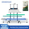 ZONESUN ZS-LWC350L Dual-Motor Vertical Continuous Band Sealer for Large and Heavy Bags