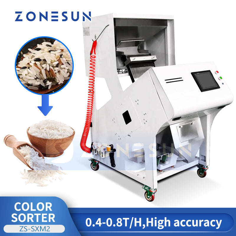 ZONESUN ZS-SXM2 Intelligent Rice Color Sorting Machine