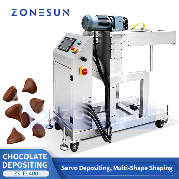ZONESUN ZS-DJ400 Automatic Chocolate Chip & Drop Depositing Machine