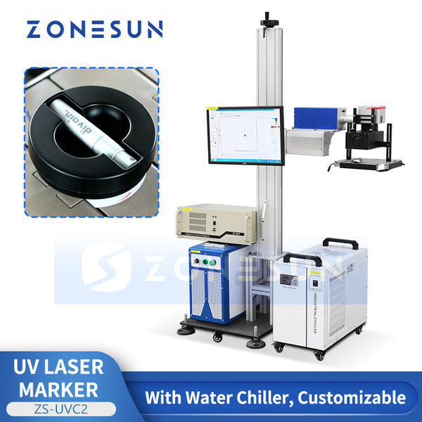 Vision laser marking system