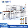 ZONESUN ZS-AFC39W Automatic Vial Bottle Rinsing Filling and Capping Machine
