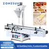 ZONESUN ZS-FM3A Automatic Auger Powder Filling Machine for Milk Powder Matcha Spices and Dry Powder Packaging