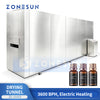 ZONESUN ZS-UVS3 Infrared Quartz Heating and Hot Air Bottle Drying Tunnel
