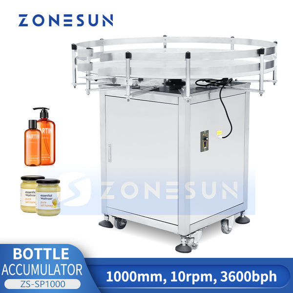 ZONESUN ZS-SP1000 Automatic Bottle Unscrambler Sorting Machine For Production Line