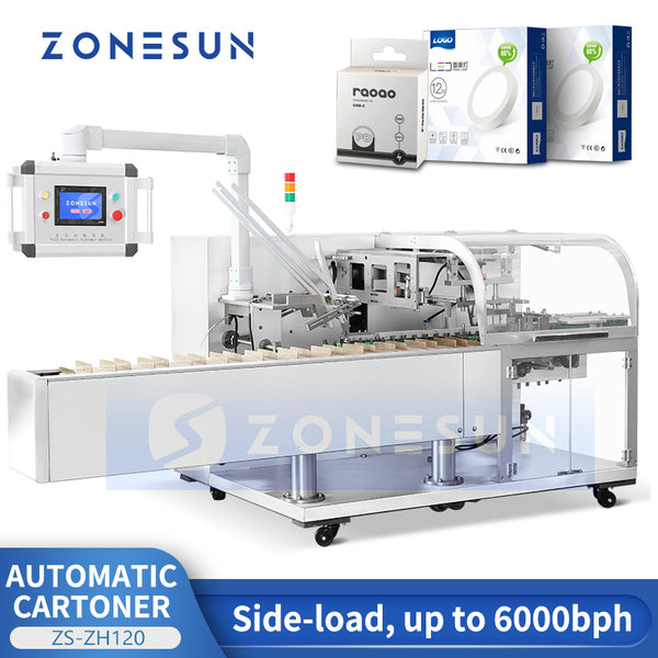 ZONESUN ZS-ZH120 Automatic Carton Folding Gluing Machine